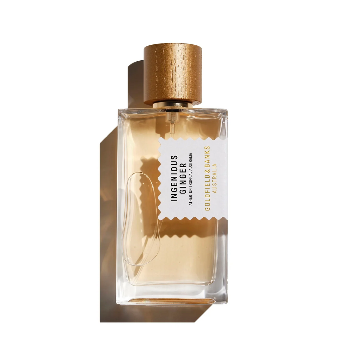 bottiglia del profumo ingenious ginger di goldfield&banks