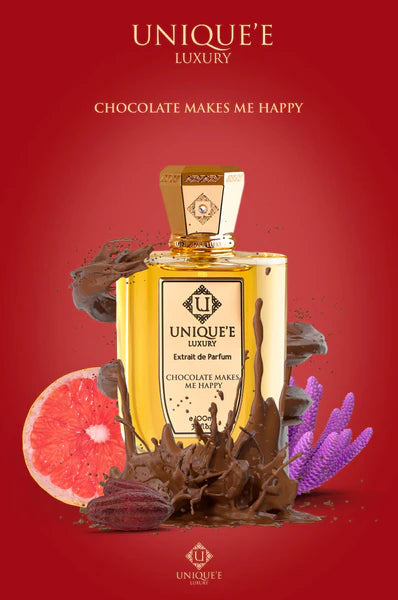 Unique'e Luxury Chocolate Makes Me Happy