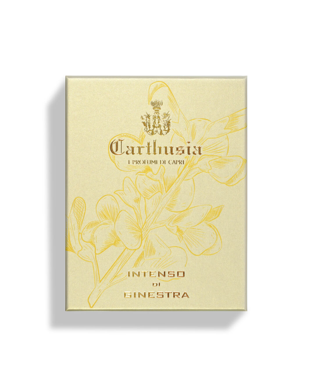 Bottiglia del profumo Intenso di Ginestra di Carthusia