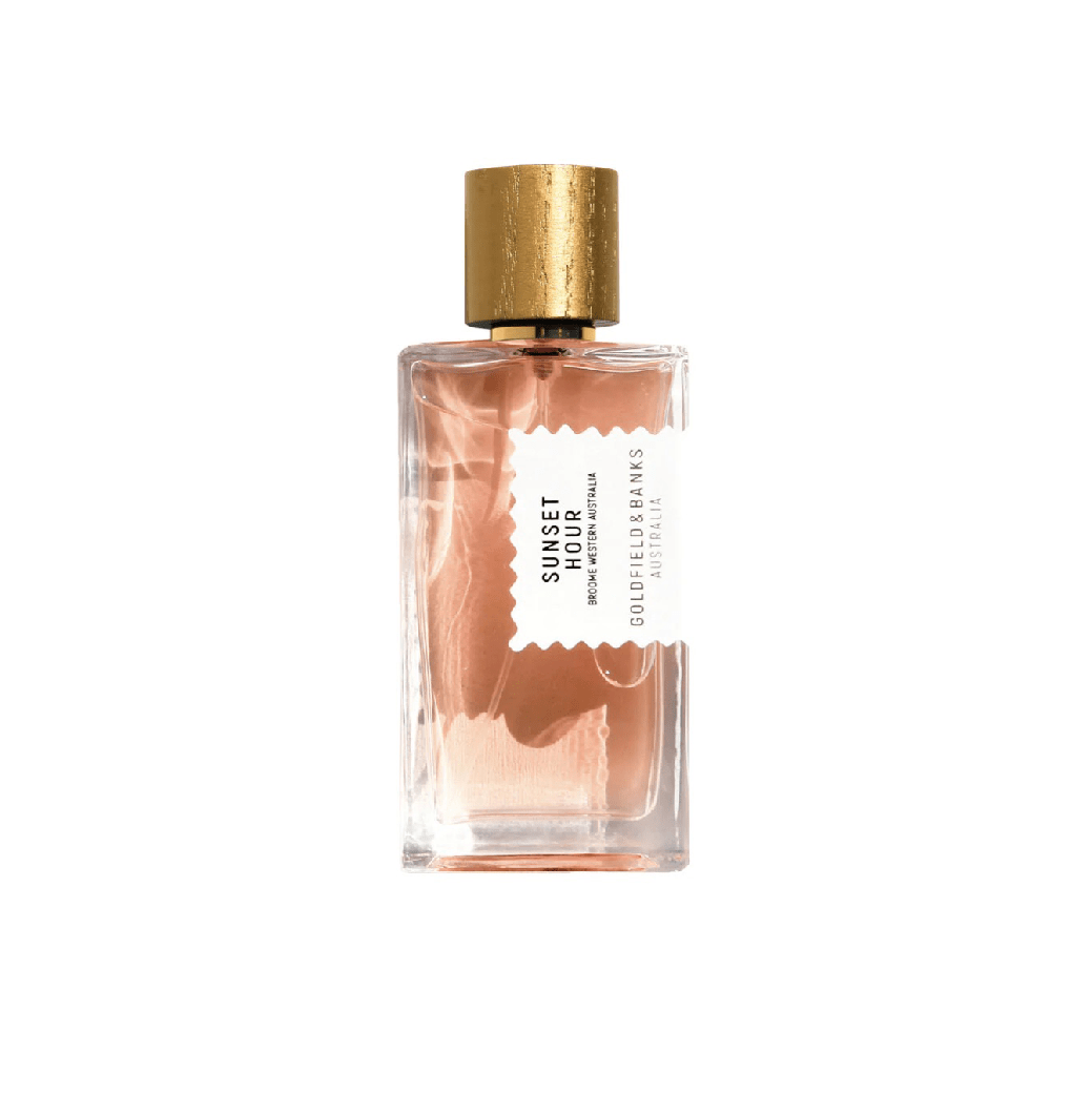 bottiglia del profumo sunset hour di goldfield&banks