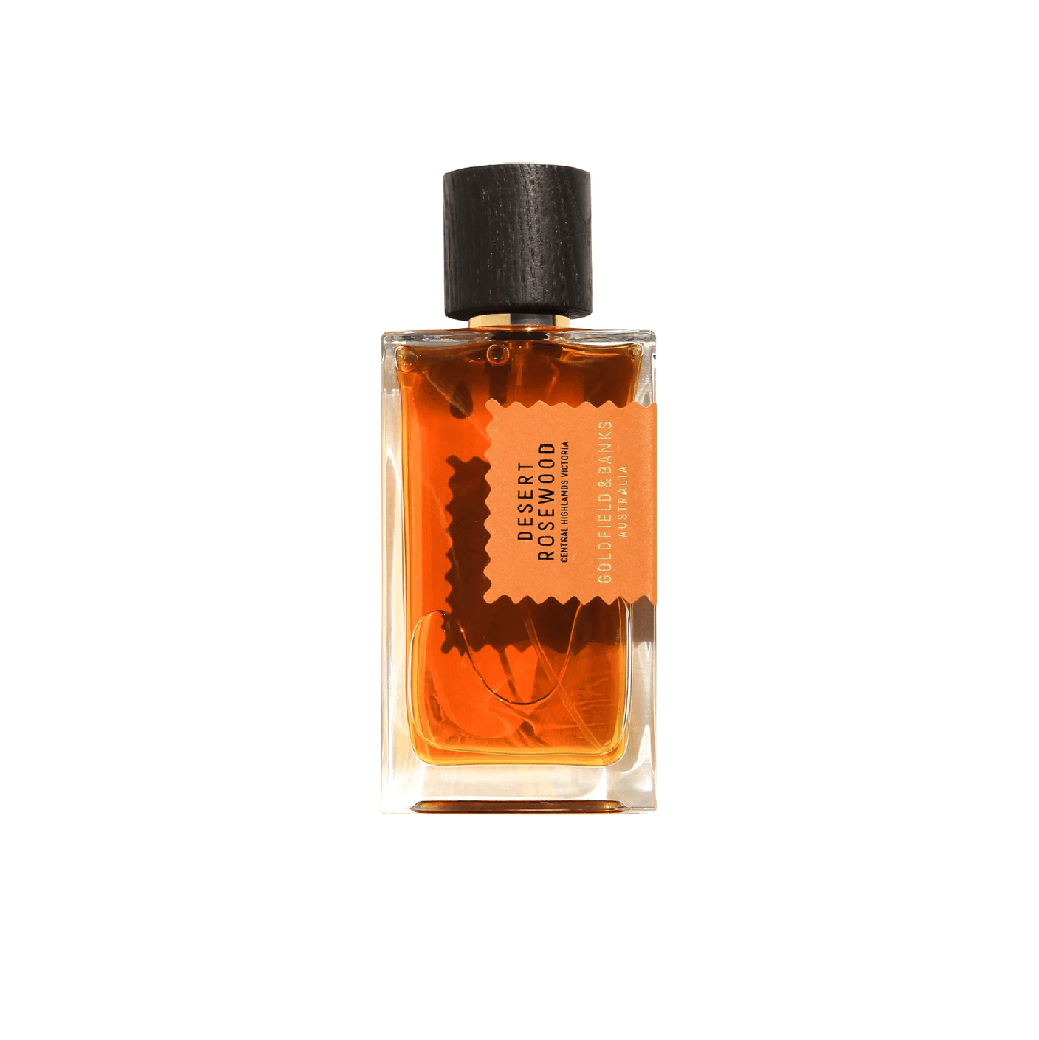 Bottiglia del profumo desert rosewood di goldfield&banks