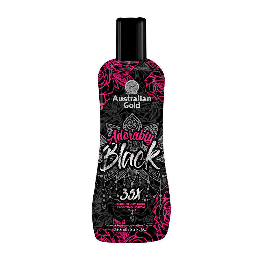Bottiglia dell'autoabbronzante adorably black di australian gold