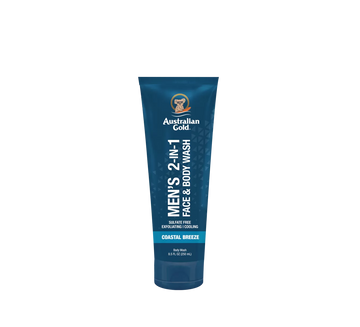Australian Gold Men's 2-in-1 Face & Body Wash Coastal Breeze