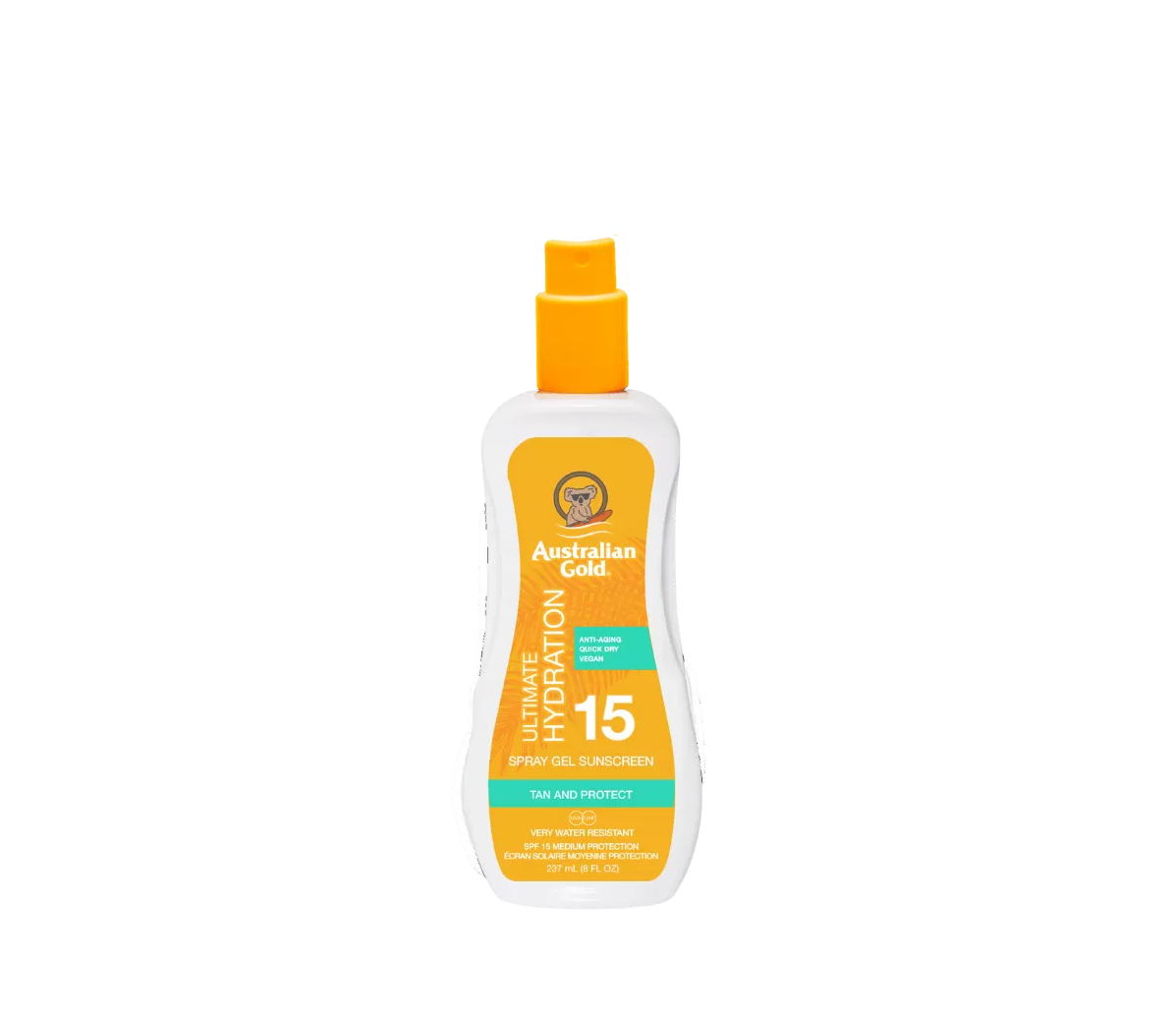 Australian Gold protector solar FPS 15 gel spray 237ml