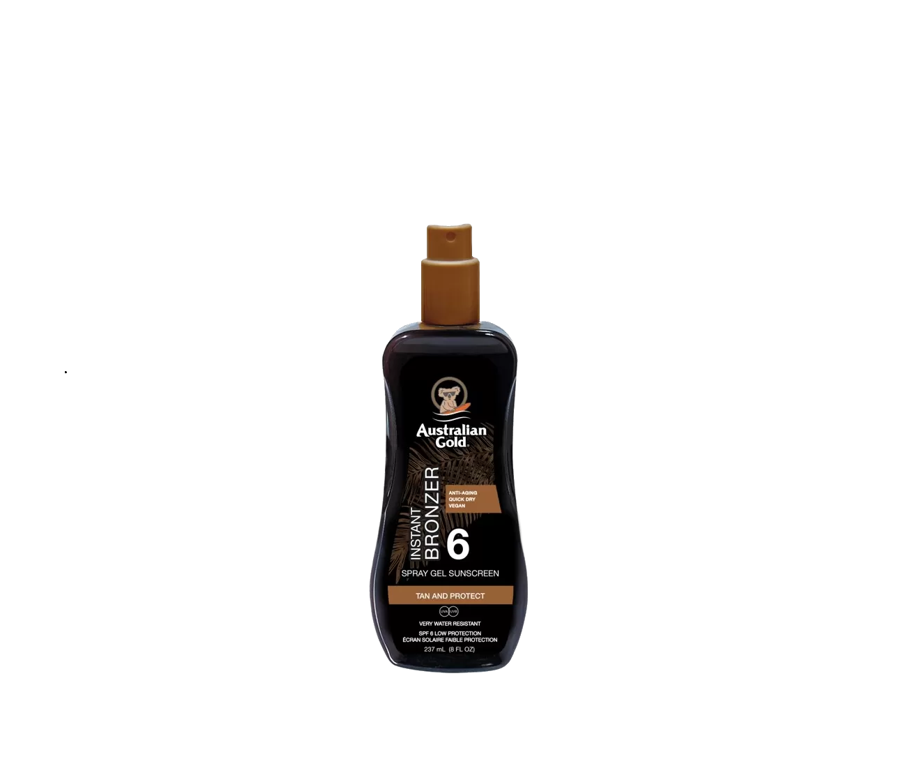 Australian Gold Instant Bronzer Spray Gel SPF 6