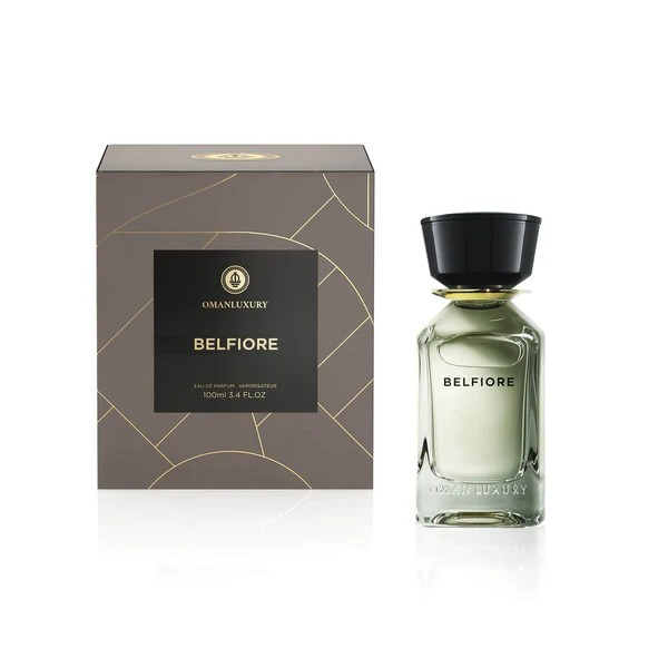 immagine della bottiglia del profumo belfiore di oman luxury