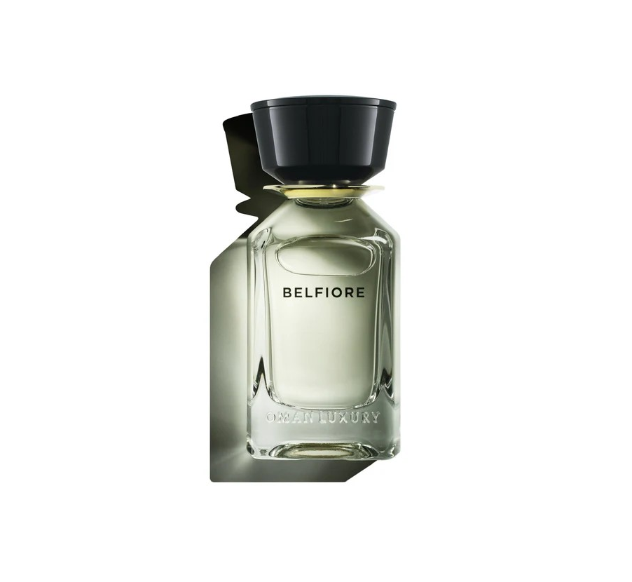 immagine della bottiglia del profumo belfiore di oman luxury