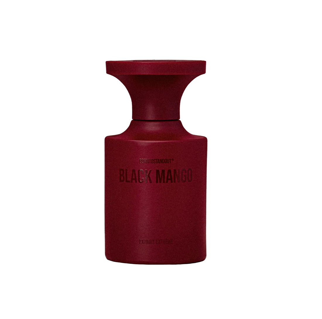 immagine della bottiglia del profumo black mango di borntostandout