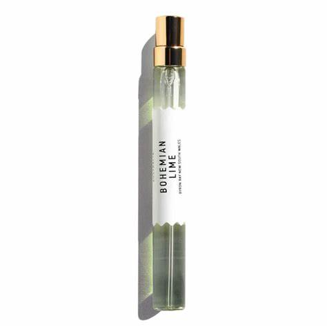 bottiglia del profumo bohemian lime di goldfield&banks