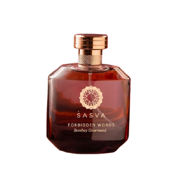 immagine della bottiglia del profumo bombay gourmand di sasva