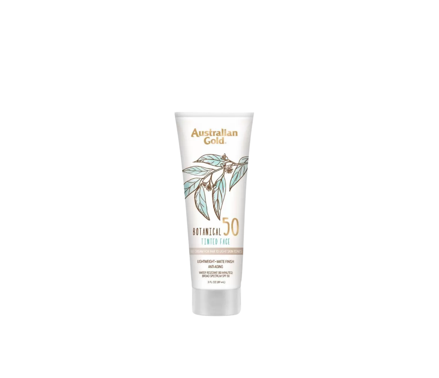 Australian Gold Crema Solar Botanical SPF 50 - tono claro