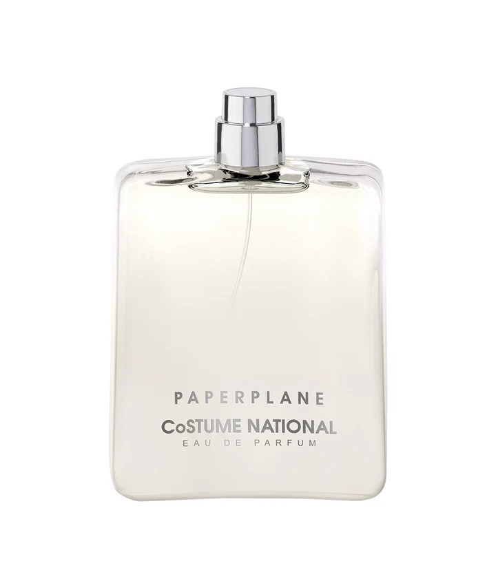 immagine della bottiglia del profumo paperplane di costume national