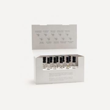 immagine del kit di essential parfums con 10 campioncini da 2ml