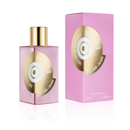 immagine della bottiglia del profumo yes i do di etat libre d'orange