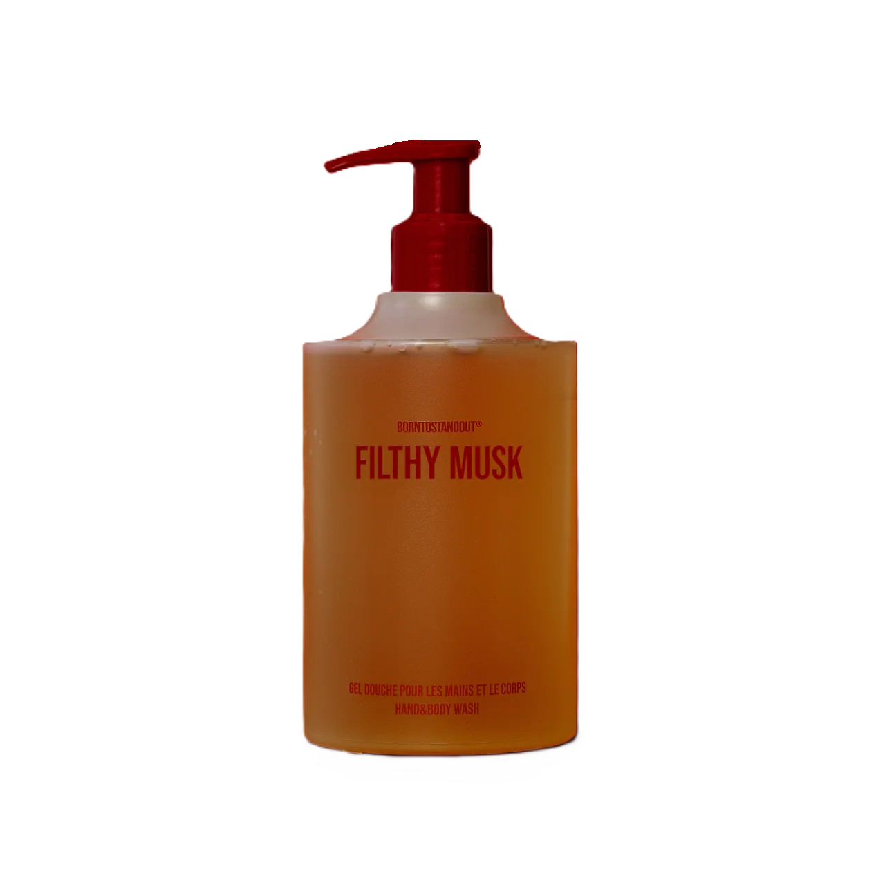 Borntostandout Filthy Musk Limpiador de manos y cuerpo