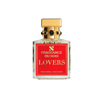 immagine della bottiglia del profiumo lovers di fragrance du bois