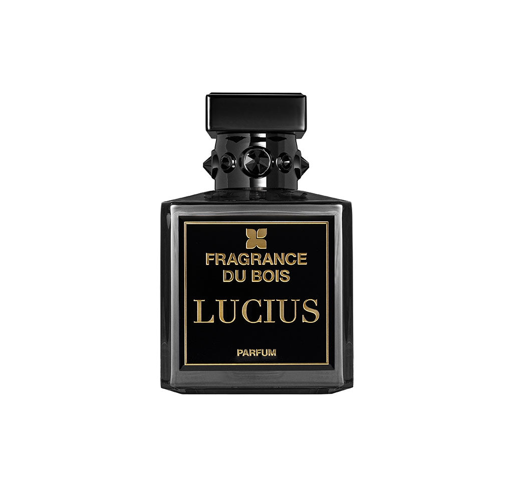 immagine della bottiglia del profumo lucius di fragrance du bois