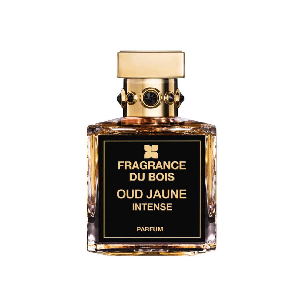 immagine della bottiglia del profumo oud jaune di fragrance du bois