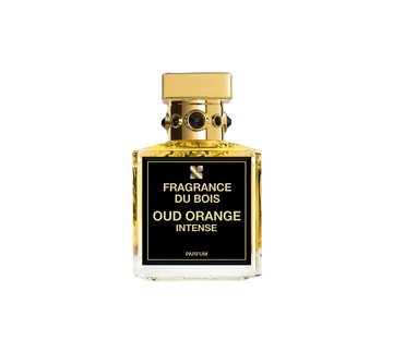 immagine della bottiglia del profumo oud orange intense di fragrance du bois