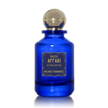immagine della bottiglia del profumo piazza affari di milano fragranze