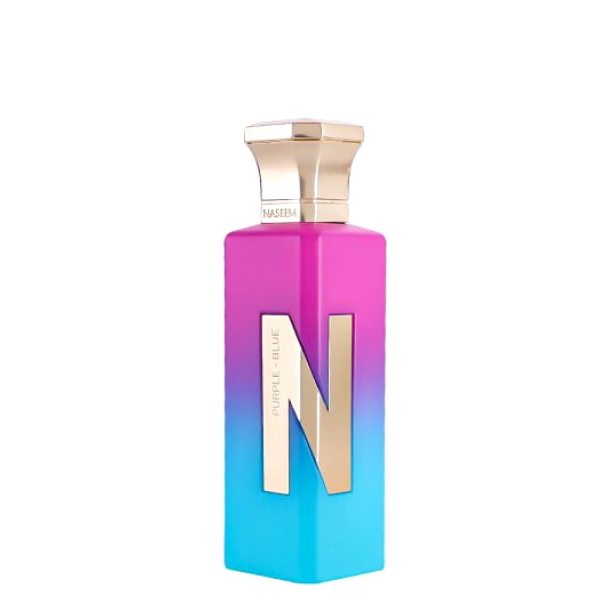 immagine della bottiglia del profumo purple blue di naseem