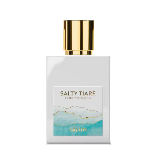 bottiglia del profumo salty tiarè di salum