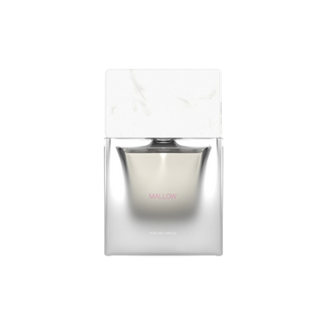 Bottiglia del profumo Mallow di Sora Dora