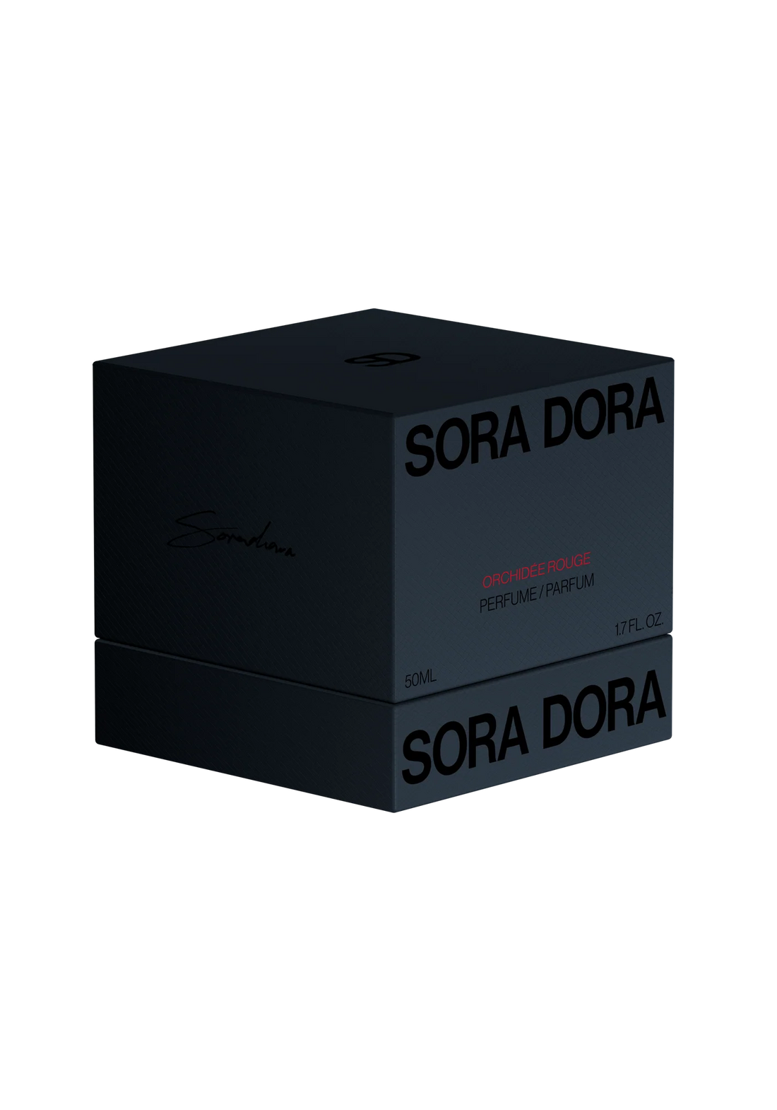 immagine della bottiglia del profumo orchidee rouge di sora dora