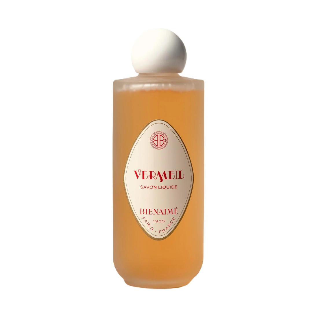 bottiglia del sapone liquido vermeil